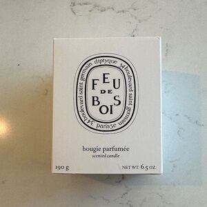 Diptyque Feu de Bois Scented Candle 190g 6.5oz New